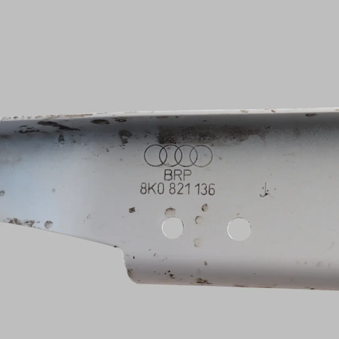 Audi A4 B8 Fender Bracket Holder Front Right O/S Ibis White - Y9C - SKU 8K0821136J-IWH - Part number 8K0821136J