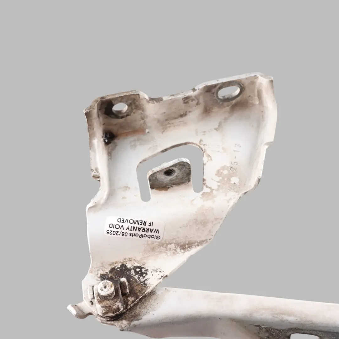 Front Bonnet Hood Hinge Left N/S Ibis White - Y9C to Audi A4 B8 with Part number 8K0823301D Audi A4 B8 Front Bonnet Hood Hinge Left N/S Ibis White - Y9C - SKU 8K0823301D-IWH - Part number 8K0823301D