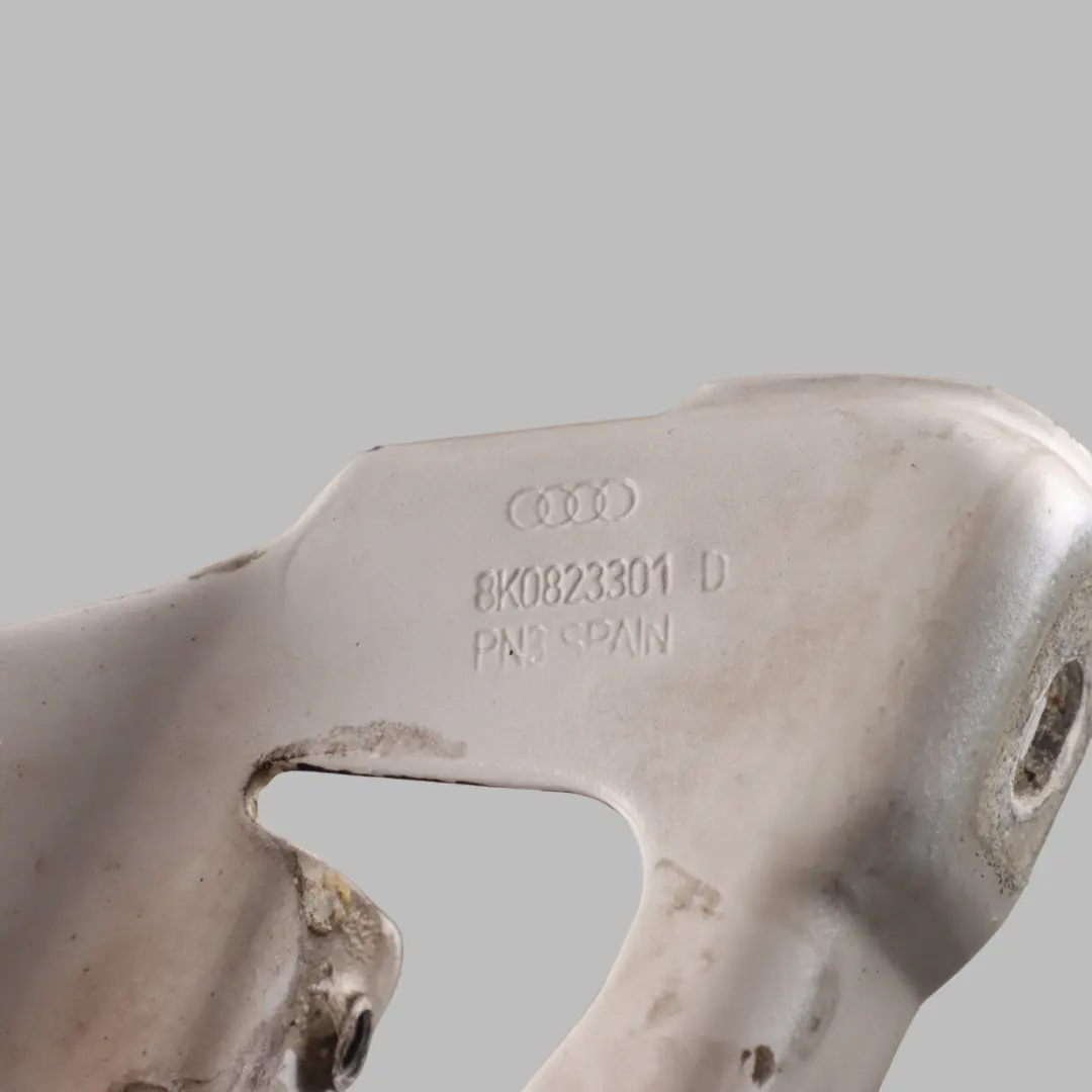 Audi A4 B8 Front Bonnet Hood Hinge Left N/S Ibis White - Y9C - SKU 8K0823301D-IWH - Part number 8K0823301D