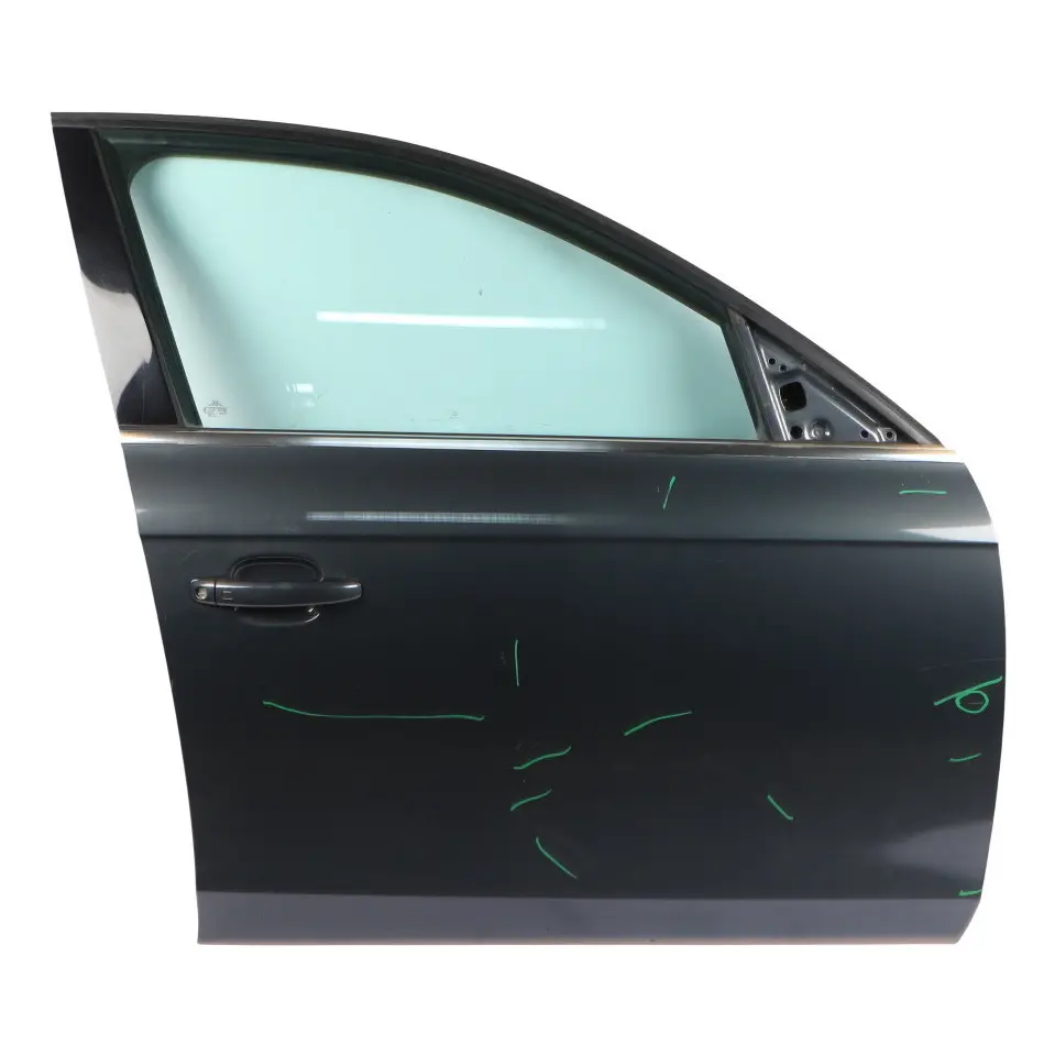 Audi A4 B8 Front Door Right O/S Brilliant Black Metallic - LY9B