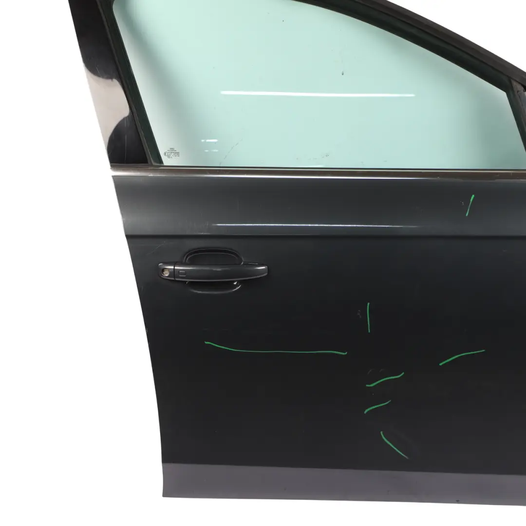 Front Door Right O/S Meteor Grey Pearl Metallic - Z7H to Audi A4 B8 with Part number 8K0831052J Audi A4 B8 Front Door Right O/S Meteor Grey Pearl Metallic - Z7H - SKU 8K0831052J-MGR - Part number 8K0831052J