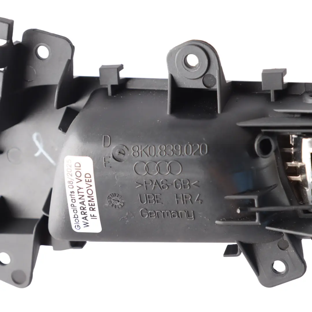 Audi S4 B8 Poignée De Porte Intérieur Droite - SKU 8K0839020-1 - Numéro de pièce 8K0839020