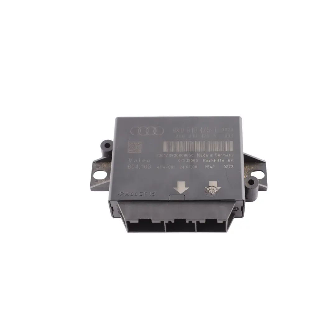 Module Capteur Aide Stationnement PDC ECU 2.0 TDI pour Audi A4 B8 à propos du numéro de pièce 8K0919475E Audi A4 B8 Module Capteur Aide Stationnement PDC ECU 2.0 TDI - SKU 8K0919475E - Numéro de pièce 8K0919475E
