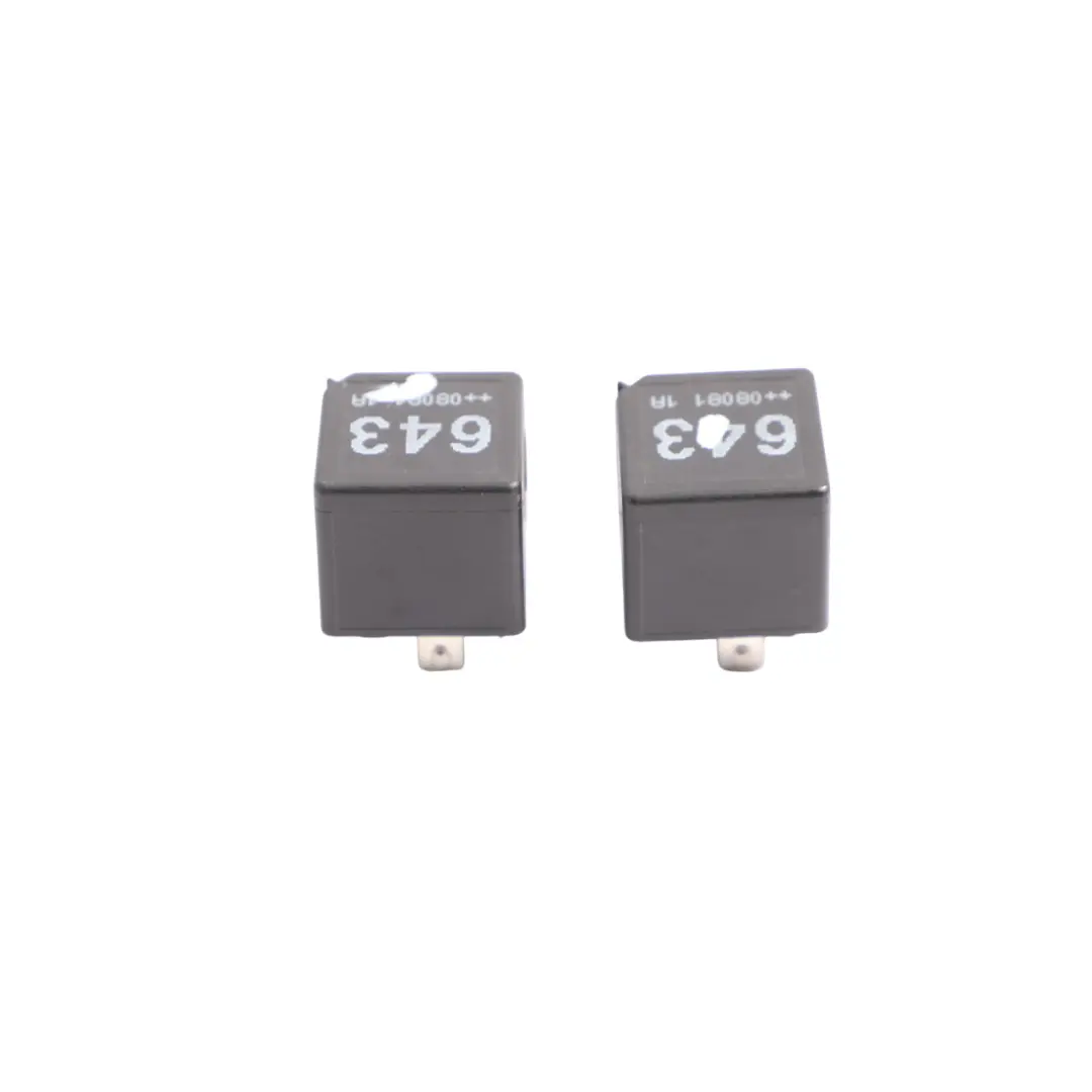 Audi VW Volkswagen Seat Relais 643 Einheit Modul 4 Pins Set X2 - SKU 8K0951253-1 - Teilenummer 8K0951253
