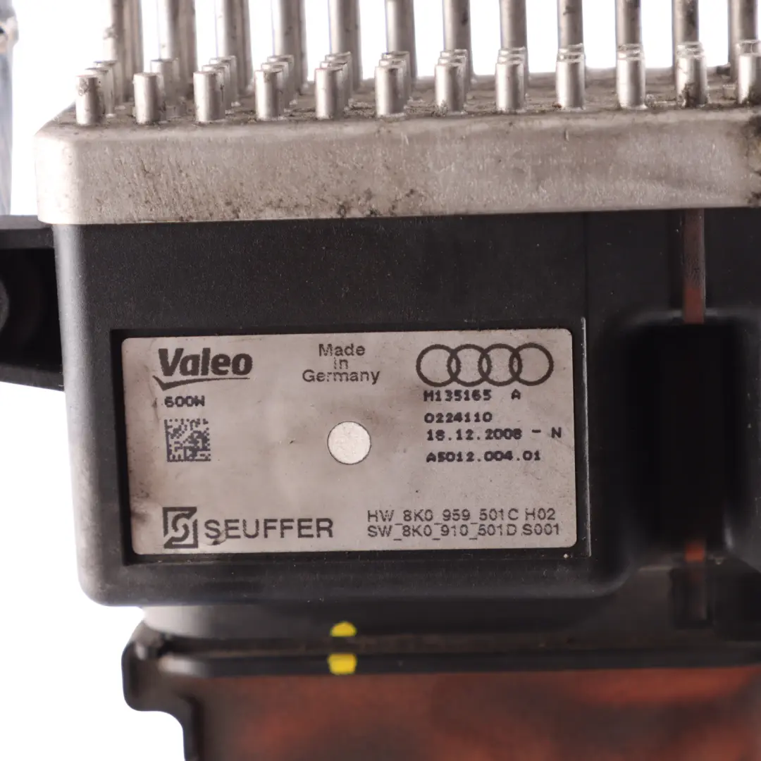 Audi A4 B8 A5 8T Kühler Kühlung Lüfter Relais Modul Steuergerät - SKU 8K0959501C - Teilenummer 8K0959501C