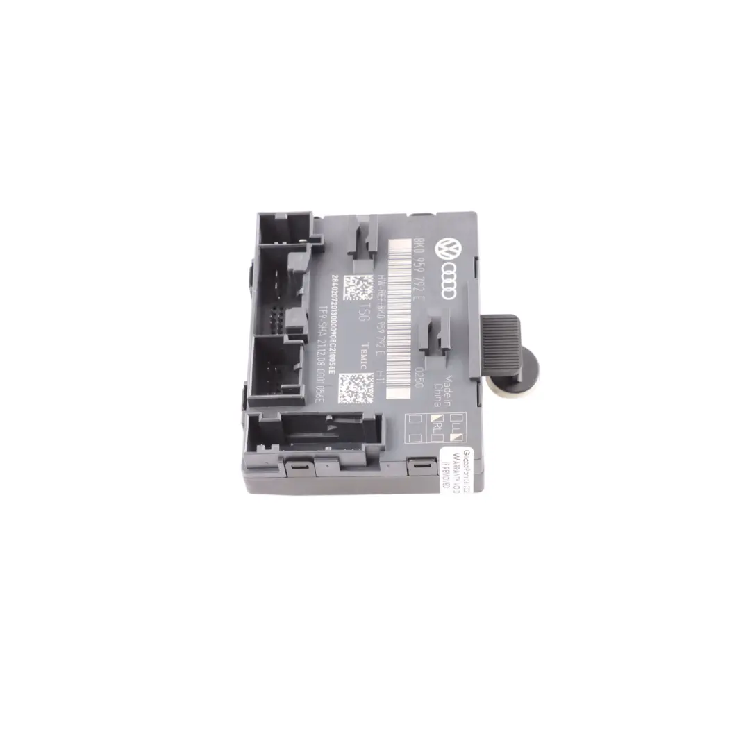 Modulo Porta Anteriore Modulo Controllo ECU Sinistra per Audi A4 B8 A5 8T con numero di parte 8K0959792E Audi A4 B8 A5 8T Modulo Porta Anteriore Modulo Controllo ECU Sinistra - SKU 8K0959792E - Numero di parte 8K0959792E