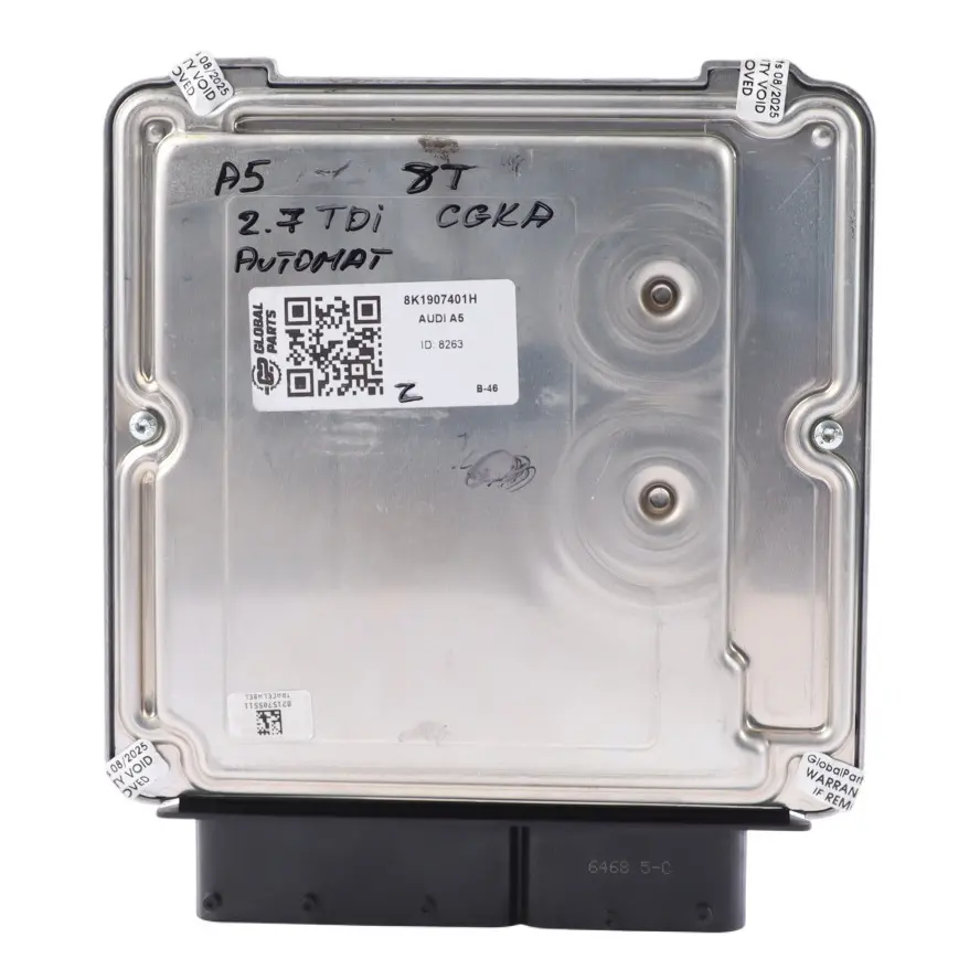 Audi A4 B8 A5 8T 2.7 TDI 190HP CGKA Engine Control ECU Automatic - SKU 8K1907401H - Part number 8K1907401H