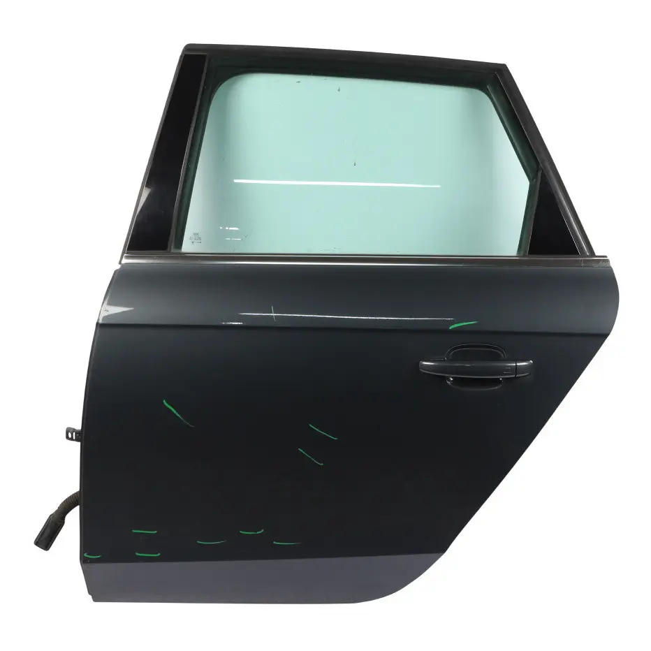 Audi A4 B8 Avant Door Rear Left N/S Meteor Grey Pearl Metallic - Z7H - SKU 8K9833051D-MGR - Part number 8K9833051D