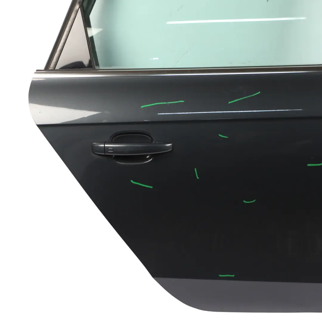 Door Right O/S Meteor Grey Pearl Metallic - Z7H to Audi A4 B8 Avant Rear with Part number 8K9833052D Audi A4 B8 Avant Rear Door Right O/S Meteor Grey Pearl Metallic - Z7H - SKU 8K9833052D-MGR - Part number 8K9833052D