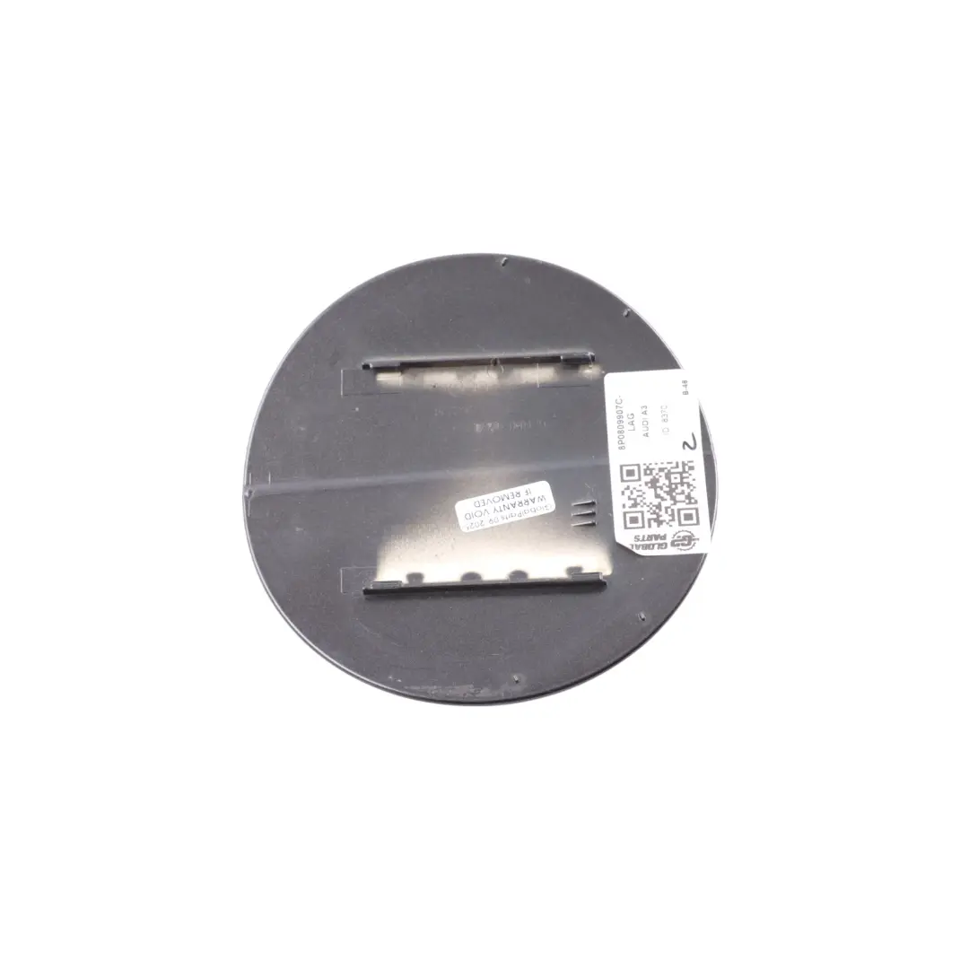 Audi A3 8P Fuel Filler Flap Cap Cover Lava Grey Pearl Effect - Z7L - SKU 8P0809907C-LAG - Part number 8P0809907C