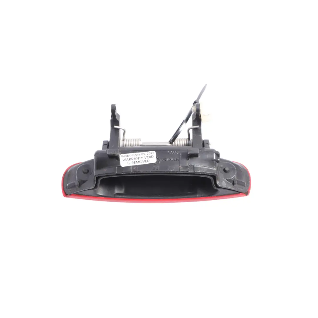 Audi A3 8P Door Handle Front Rear Left N/S Outside Brilliant Red - Y3J - SKU 8P0837207-BRR - Part number 8P0837207