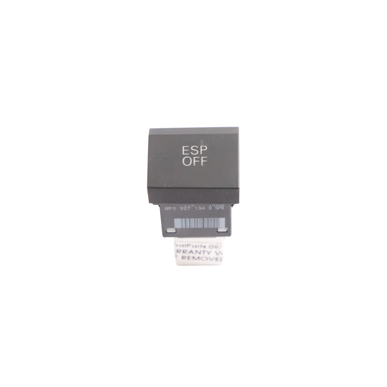 Audi A3 8P ESP Traction Stability Switch Control Button 8P0927134D