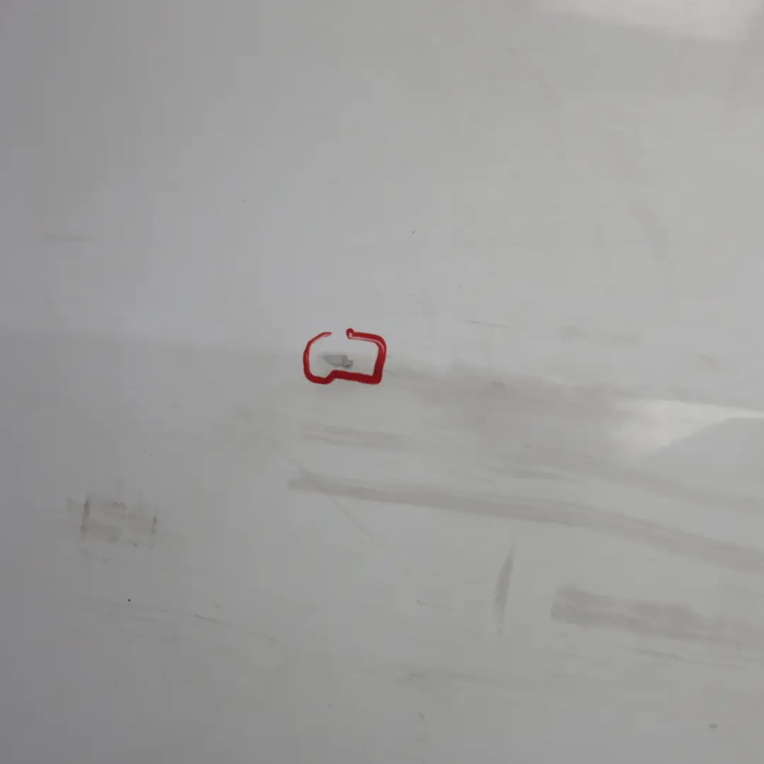 Audi A3 8P Cabrio Rear Bumper Trim Panel Covering Ibis White - Y9C - SKU 8P7807303-IWH - Part number 8P7807303