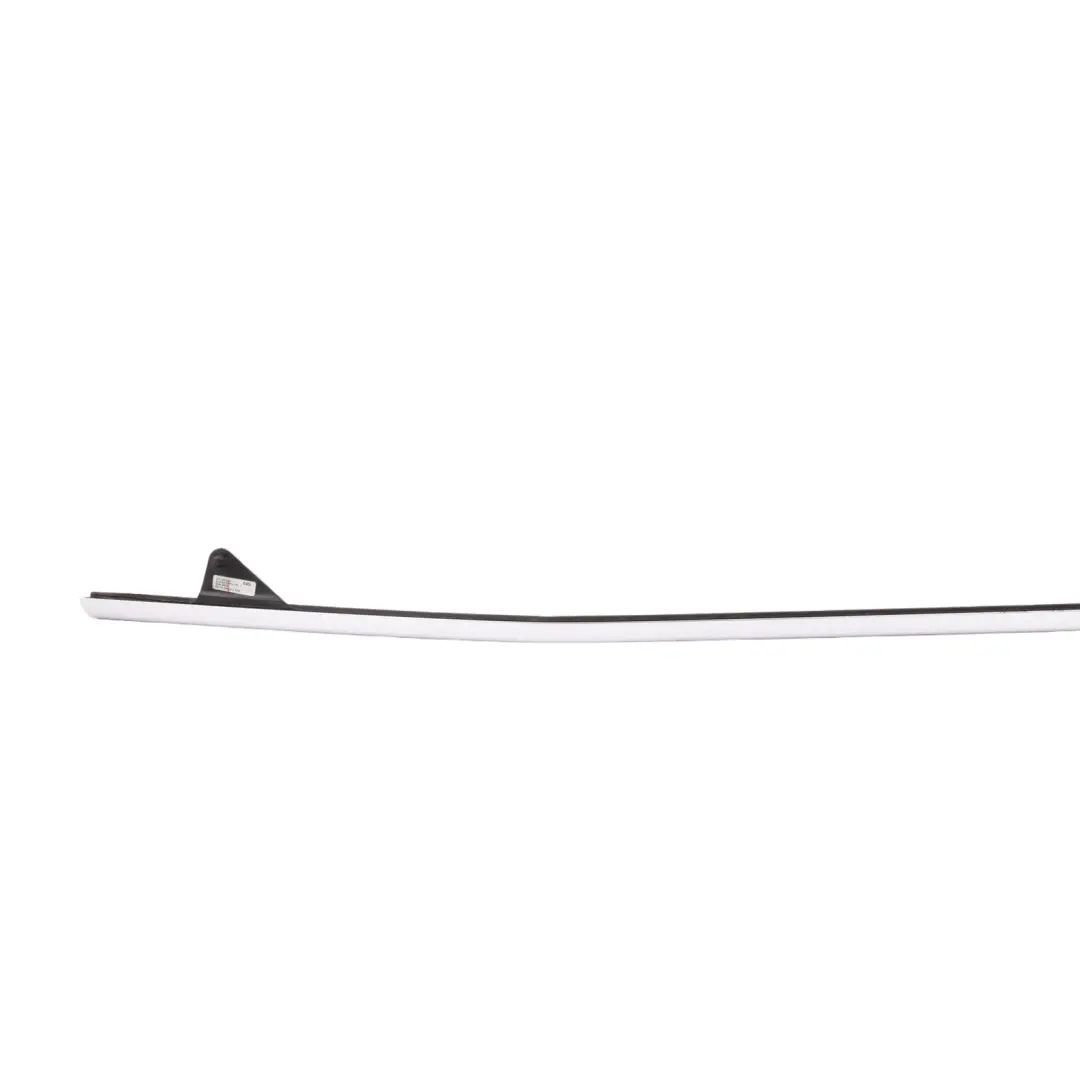 Audi A3 8P Cabrio Door Glass Moulding Trim Front Left N/S Aluminium - SKU 8P7853283 - Part number 8P7853283