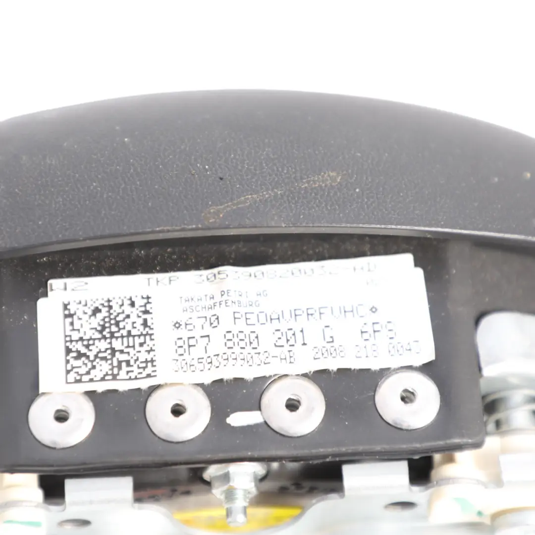 Steering Wheel Air Module Driver's Side Unit to Audi A3 8P with Part number 8P7880201G Audi A3 8P Steering Wheel Air Module Driver's Side Unit - SKU 8P7880201G - Part number 8P7880201G