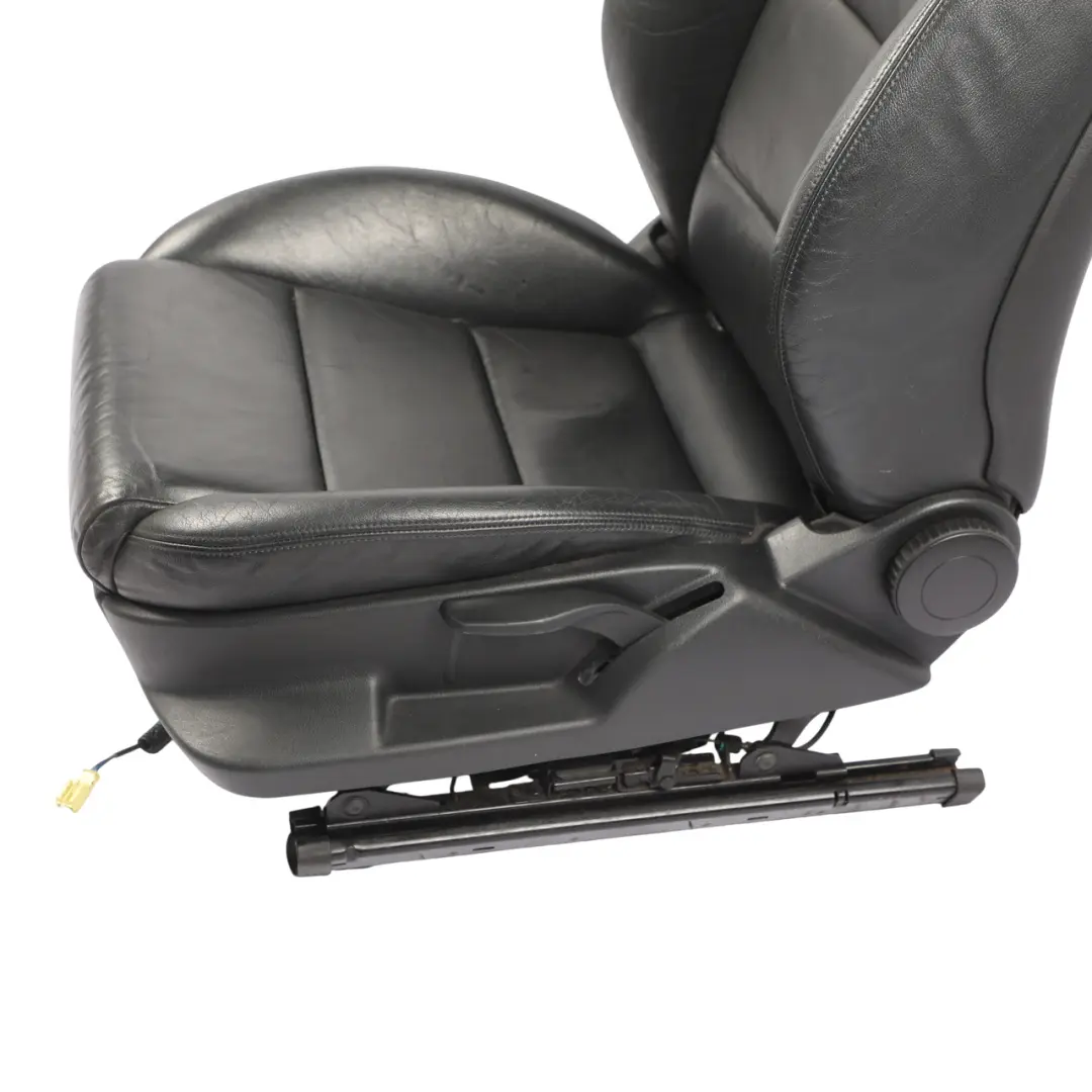 Audi A3 8P Convertible Seat Front Left N/S Interior Leather Vienna Soul Black - SKU 8P7881805C - Part number 8P7881805C