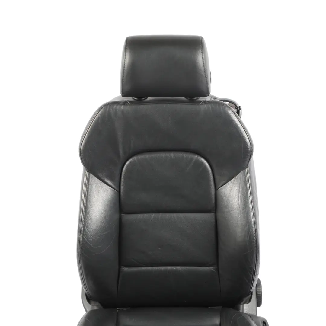 Audi A3 8P Convertible Seat Front Left N/S Interior Leather Vienna Soul Black - SKU 8P7881805C - Part number 8P7881805C