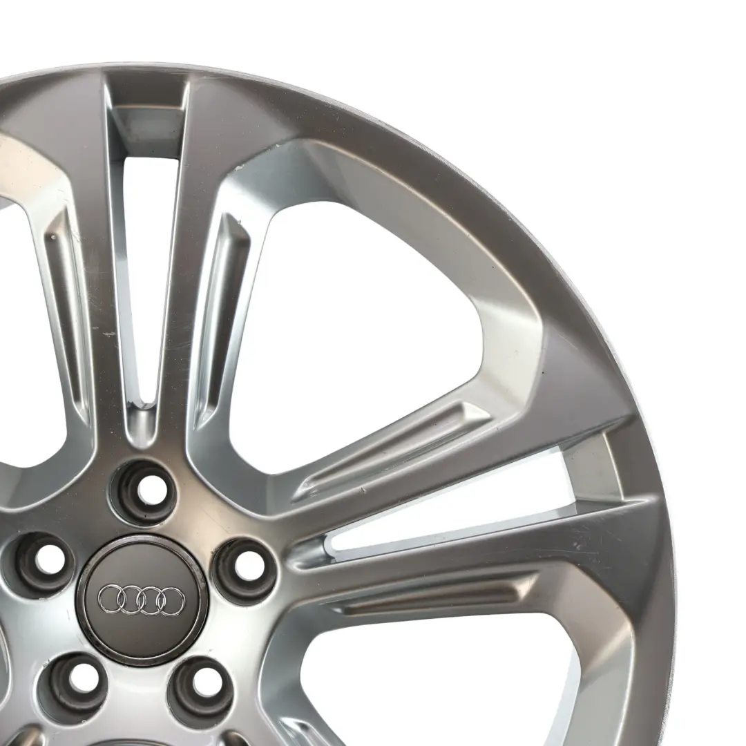 Audi Q5 8R Llanta Aleación Ligera Plateada 20" 8,5J ET:33 - SKU 8R0601025Q-1 - Número de pieza 8R0601025Q
