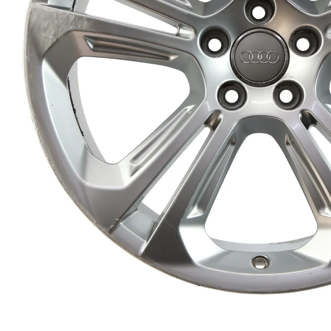 Audi Q5 8R Llanta Aleación Ligera Plateada 20" 8,5J ET:33 - SKU 8R0601025Q-1 - Número de pieza 8R0601025Q