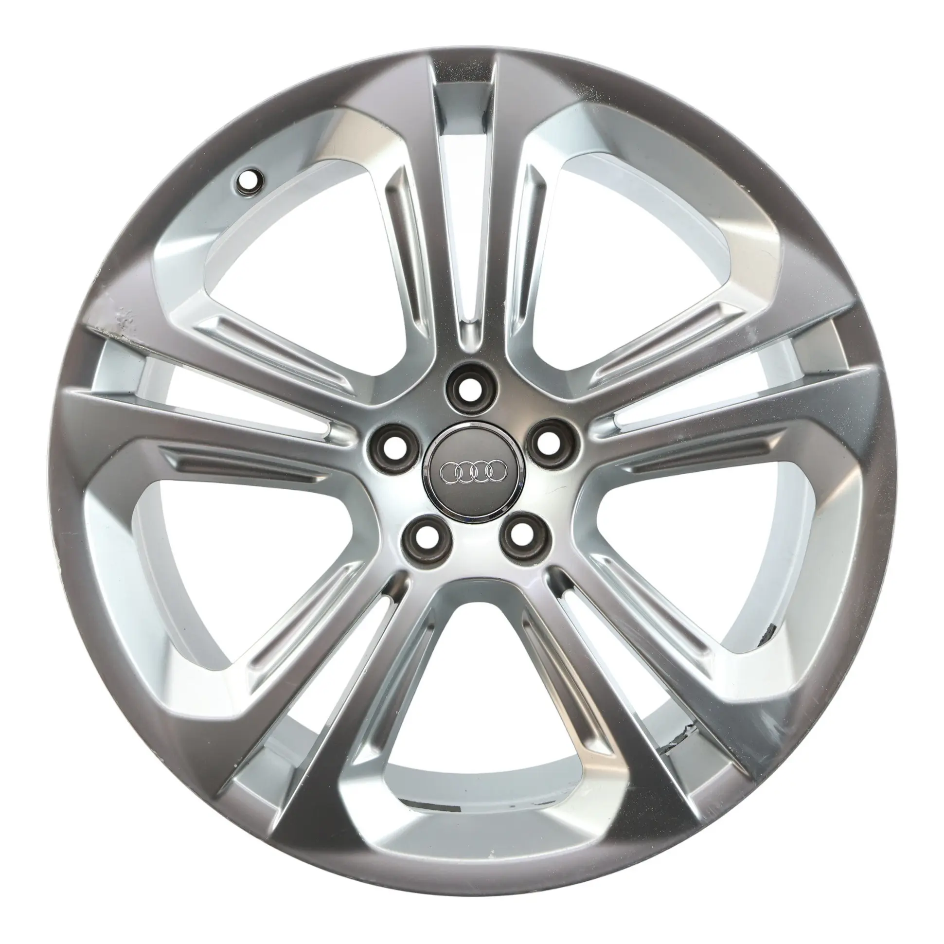 Audi Q5 8R Llanta De Aleación Ligera Plateada 20" 8,5J ET:33 8R0601025Q