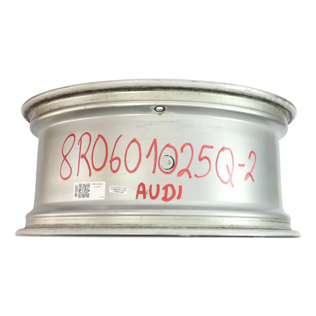Audi Q5 8R Llanta De Aleación Ligera Plateada 20" 8,5J ET:33 - SKU 8R0601025Q-2 - Número de pieza 8R0601025Q