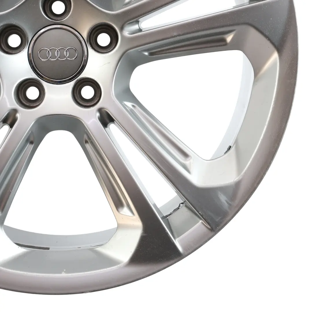 Jante En Alliage Léger Argent 20" 8,5J ET:33 pour Audi Q5 8R à propos du numéro de pièce 8R0601025Q Audi Q5 8R Jante En Alliage Léger Argent 20" 8,5J ET:33 - SKU 8R0601025Q-2 - Numéro de pièce 8R0601025Q