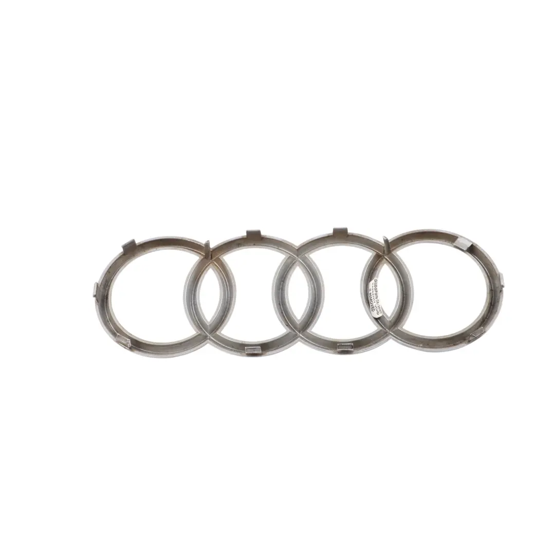 Front Bumper Grille Cover Emblem Badge Label Ornament to Audi Q5 8R with Part number 8R0853651 Audi Q5 8R Front Bumper Grille Cover Emblem Badge Label Ornament - SKU 8R0853651 - Part number 8R0853651