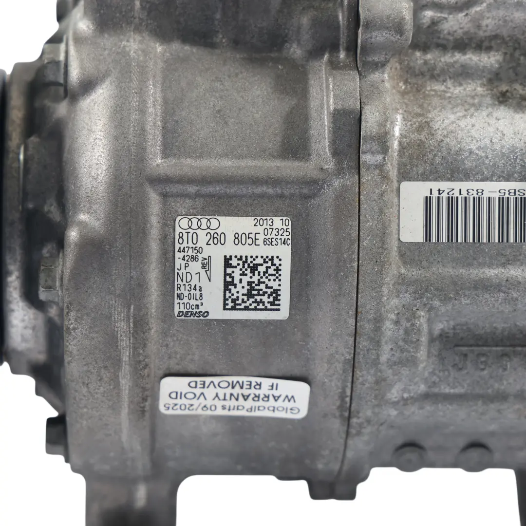 Audi A4 B8 A5 8T A/C Air Condition Compressor Pump - SKU 8T0260805E - Part number 8T0260805E