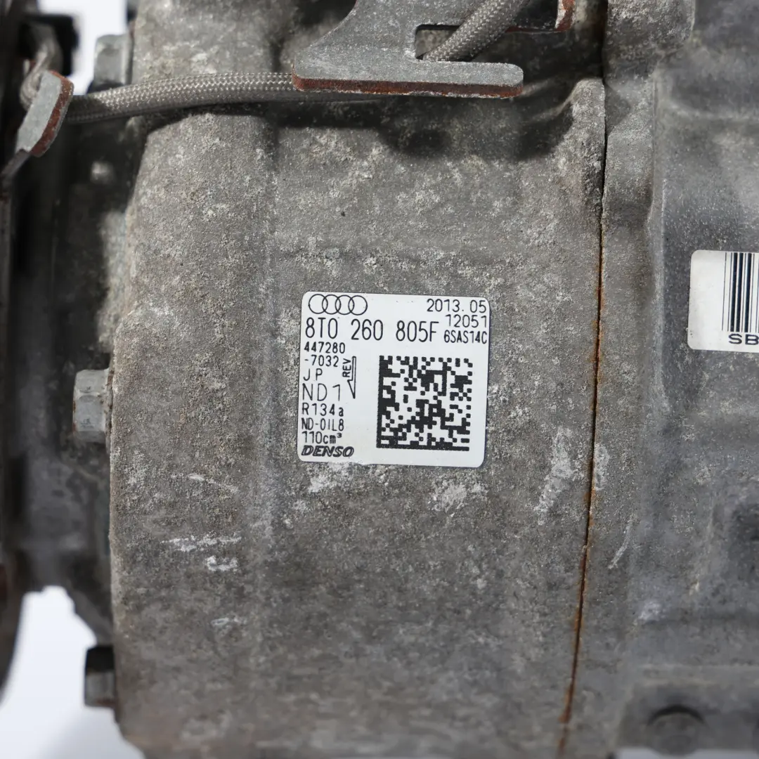 Audi A4 B8 A5 8T Pompa Sprężarki Klimatyzacji - SKU 8T0260805F - Numer Części 8T0260805F