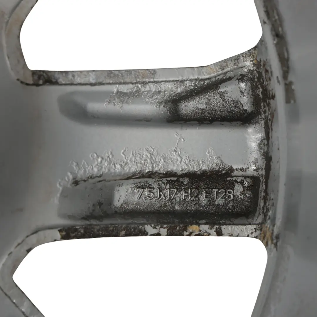 Rim Alloy 17" 7.5J ET:28 7-Spoke to Audi A5 8T Wheel with Part number 8T0601025C Audi A5 8T Wheel Rim Alloy 17" 7.5J ET:28 7-Spoke - SKU 8T0601025C-4 - Part number 8T0601025C