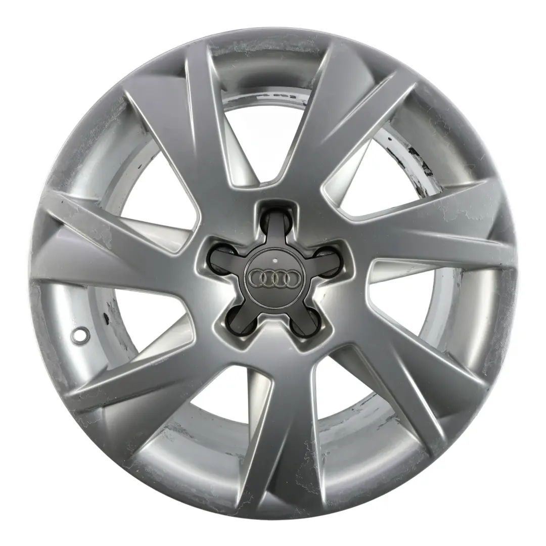 Leicht Metall Felge Silber 17" 7.5J ET:28 7-Speichen für Audi A5 8T mit Teilenummer 8T0601025C Audi A5 8T Leicht Metall Felge Silber 17" 7.5J ET:28 7-Speichen - SKU 8T0601025C-5 - Teilenummer 8T0601025C