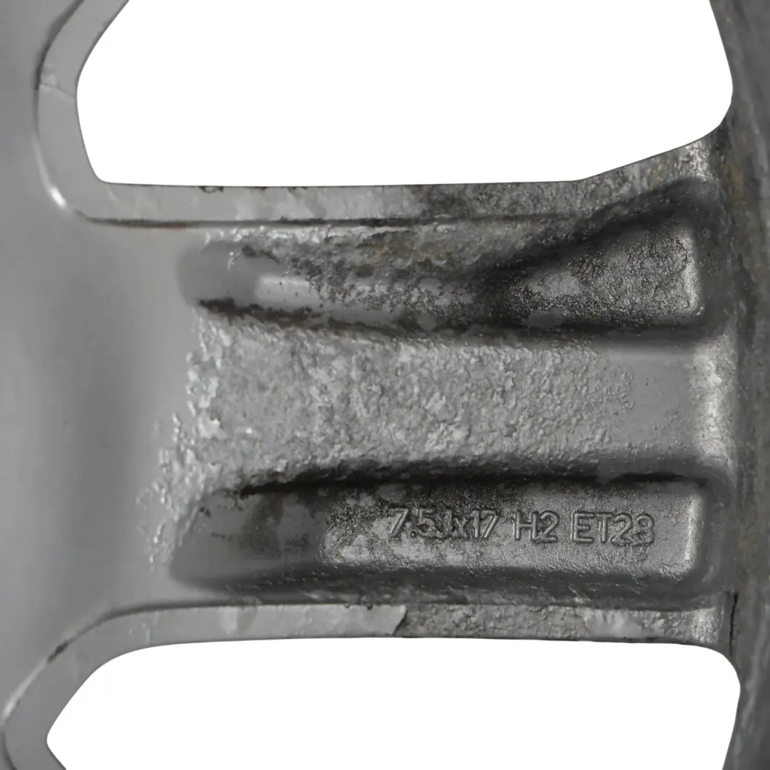 Leicht Metall Felge Silber 17" 7.5J ET:28 7-Speichen für Audi A5 8T mit Teilenummer 8T0601025C Audi A5 8T Leicht Metall Felge Silber 17" 7.5J ET:28 7-Speichen - SKU 8T0601025C-5 - Teilenummer 8T0601025C