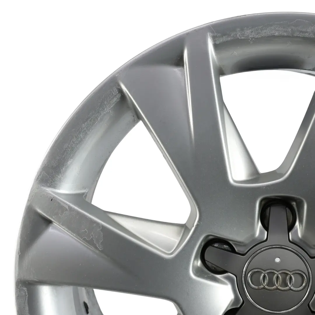 Leicht Metall Felge Silber 17" 7.5J ET:28 7-Speichen für Audi A5 8T mit Teilenummer 8T0601025C Audi A5 8T Leicht Metall Felge Silber 17" 7.5J ET:28 7-Speichen - SKU 8T0601025C-5 - Teilenummer 8T0601025C