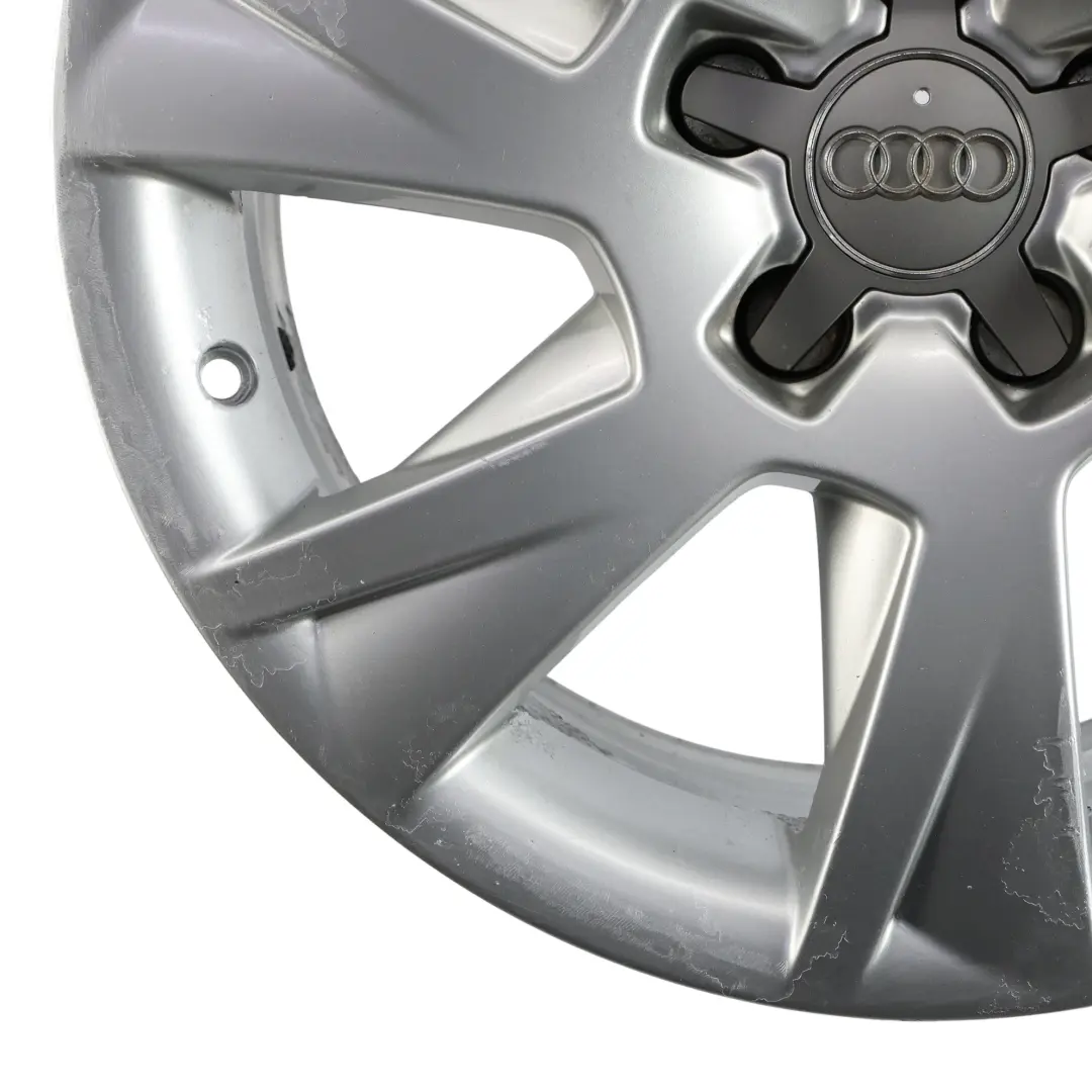 Audi A5 8T Felga Aluminiowa Srebrna 17" 7.5J ET:28 - SKU 8T0601025C-5 - Numer Części 8T0601025C