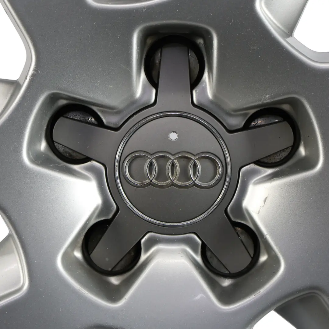 Audi A5 8T Felga Aluminiowa Srebrna 17" 7.5J ET:28 - SKU 8T0601025C-5 - Numer Części 8T0601025C