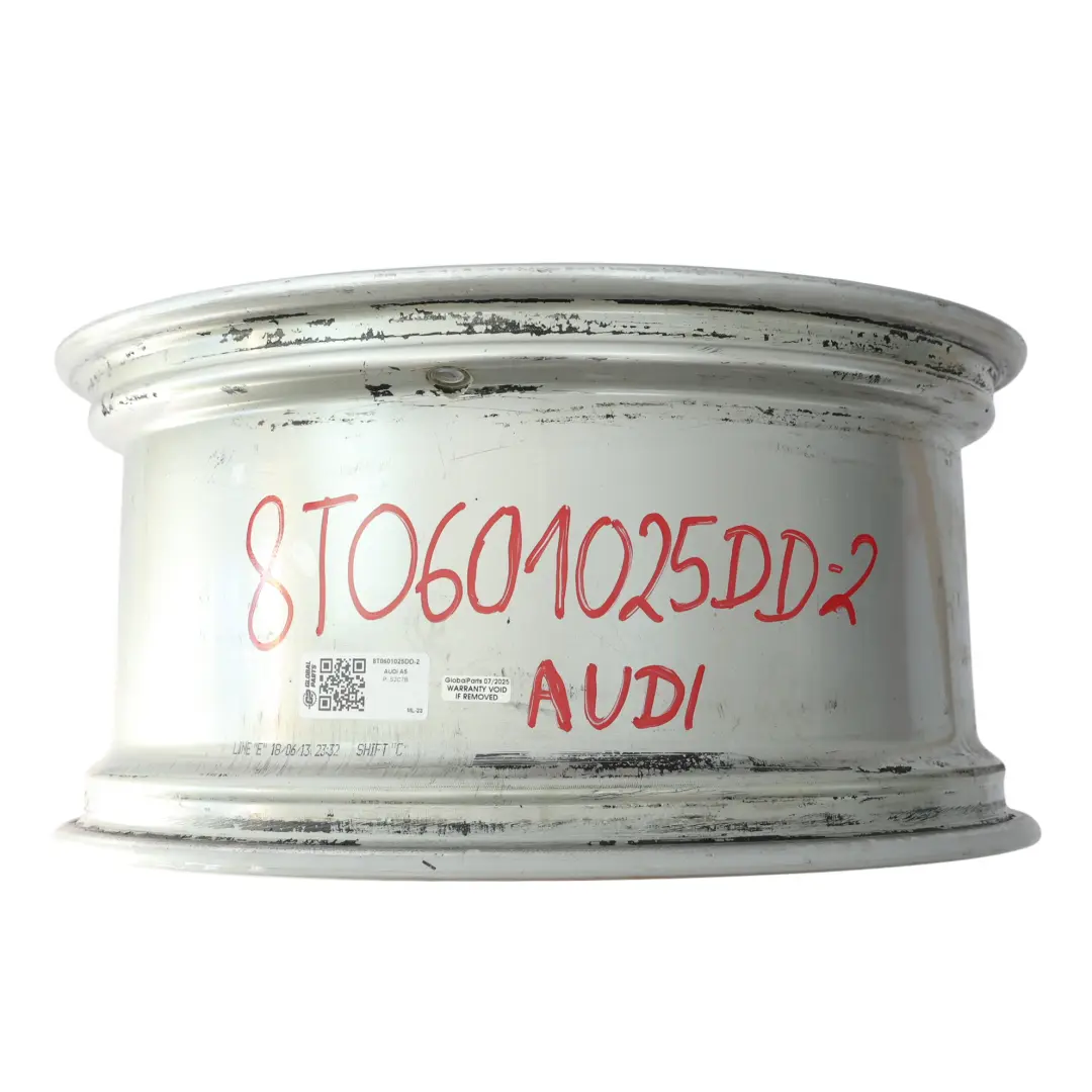 Audi A5 8T Srebrna Felga Aluminiowa 19" 9J ET:33 - SKU 8T0601025DD-2 - Numer Części 8T0601025DD