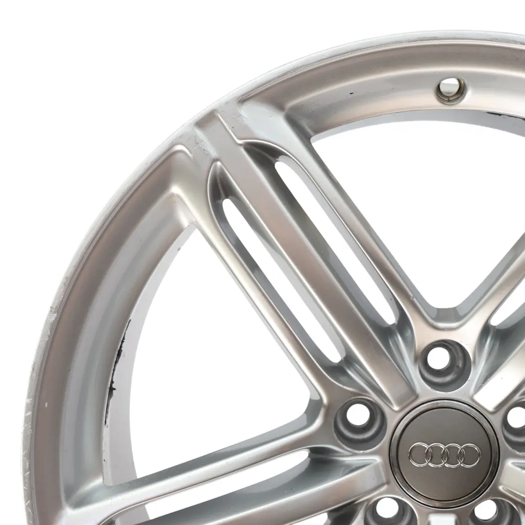 Srebrna Felga Aluminiowa 19" 9J ET:33 do Audi A5 8T o numerze 8T0601025DD Audi A5 8T Srebrna Felga Aluminiowa 19" 9J ET:33 - SKU 8T0601025DD-2 - Numer Części 8T0601025DD