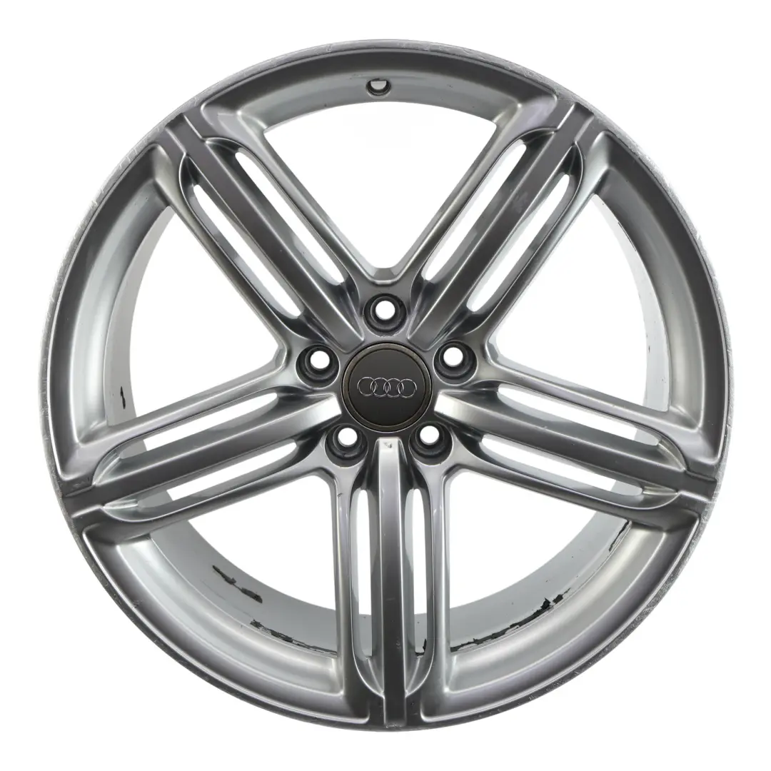Alloy Rim 19" 9J ET:33 to Audi A5 8T Silver Wheel with Part number 8T0601025DD Audi A5 8T Silver Wheel Alloy Rim 19" 9J ET:33 - SKU 8T0601025DD-4 - Part number 8T0601025DD
