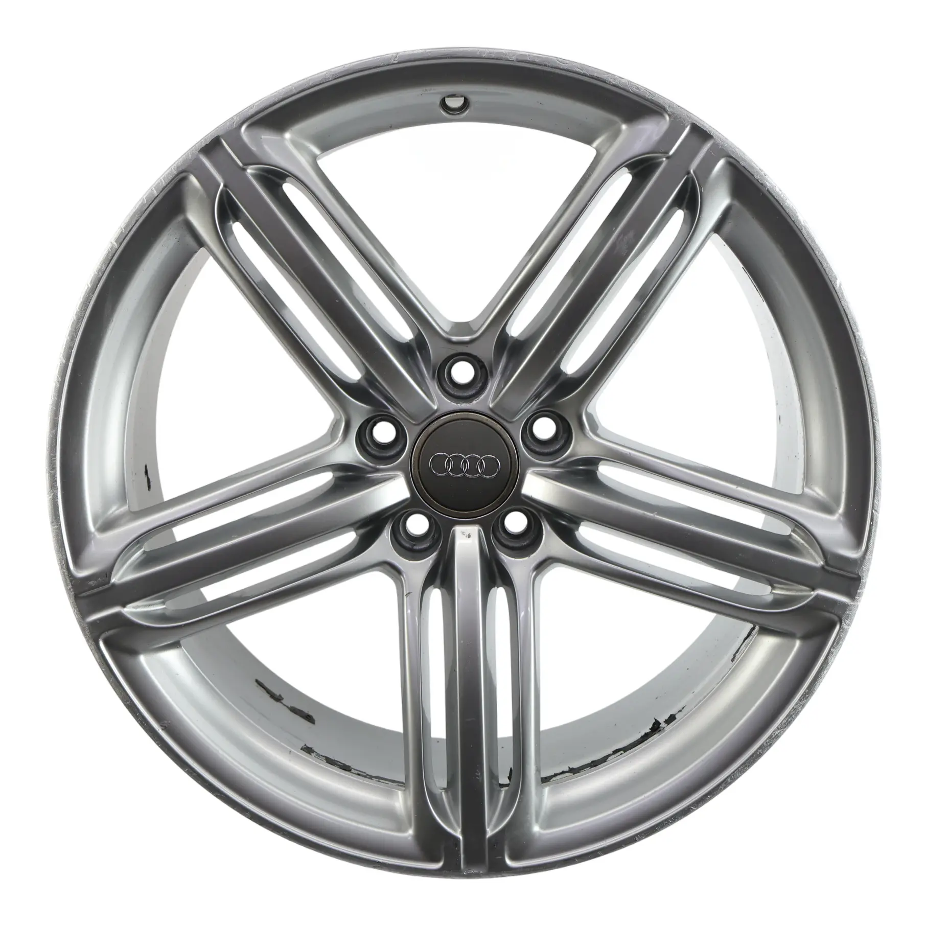Audi A5 8T Silver Wheel Alloy Rim 19" 9J ET:33 8T0601025DD