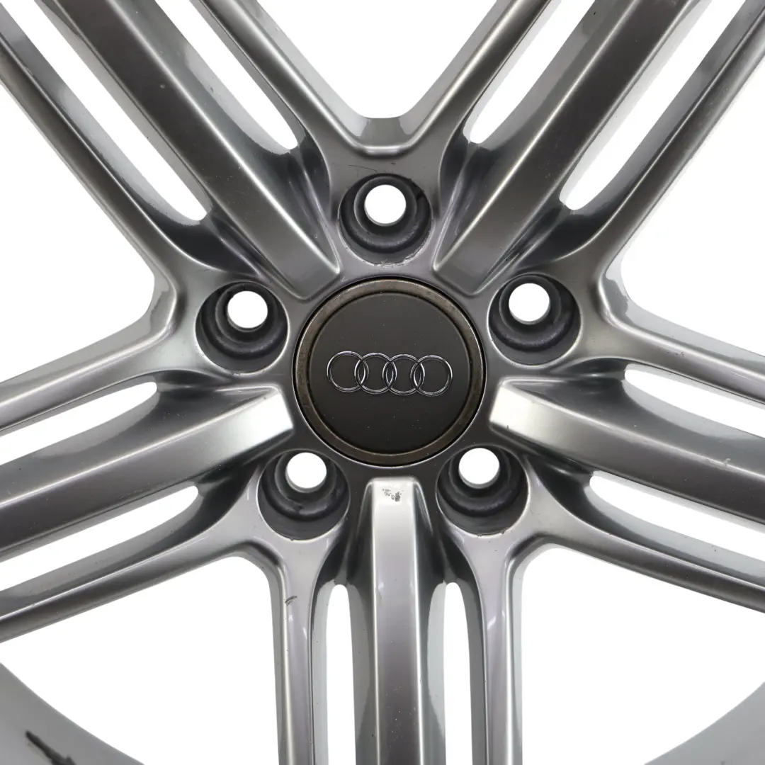 Alloy Rim 19" 9J ET:33 to Audi A5 8T Silver Wheel with Part number 8T0601025DD Audi A5 8T Silver Wheel Alloy Rim 19" 9J ET:33 - SKU 8T0601025DD-4 - Part number 8T0601025DD