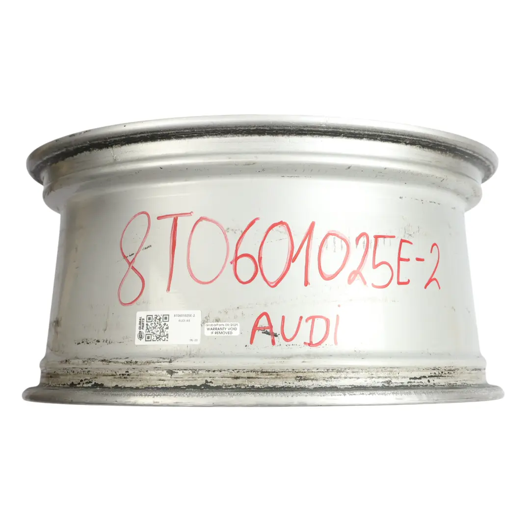 Audi A5 8T Wheel Rim Alloy Silver 18" 8.5J ET:29 Star Spoke - SKU 8T0601025E-2 - Part number 8T0601025E