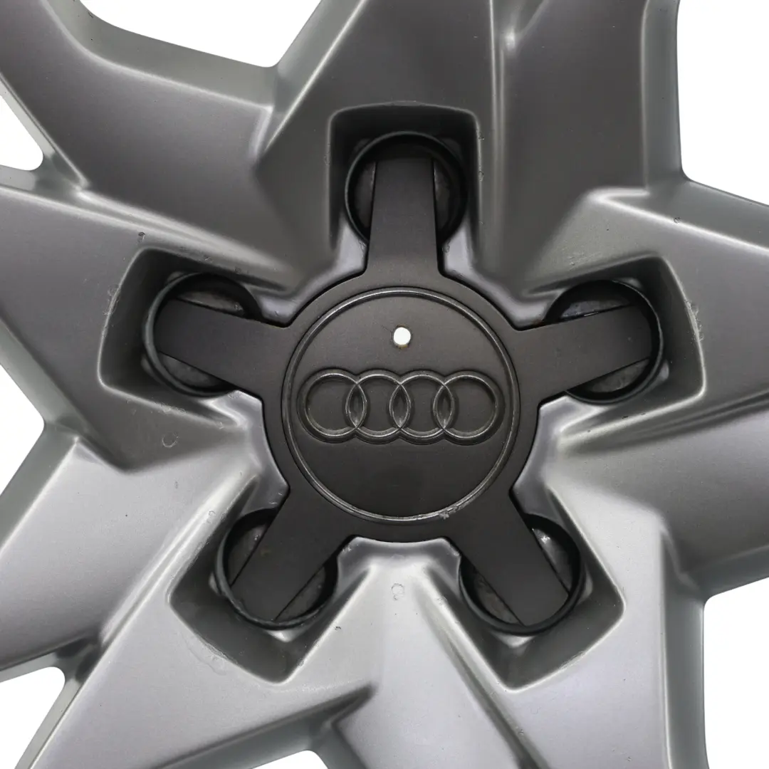 Audi A5 8T Jante Alliage Argent 18" 8.5J ET:29 Branches En Étoile - SKU 8T0601025E-2 - Numéro de pièce 8T0601025E