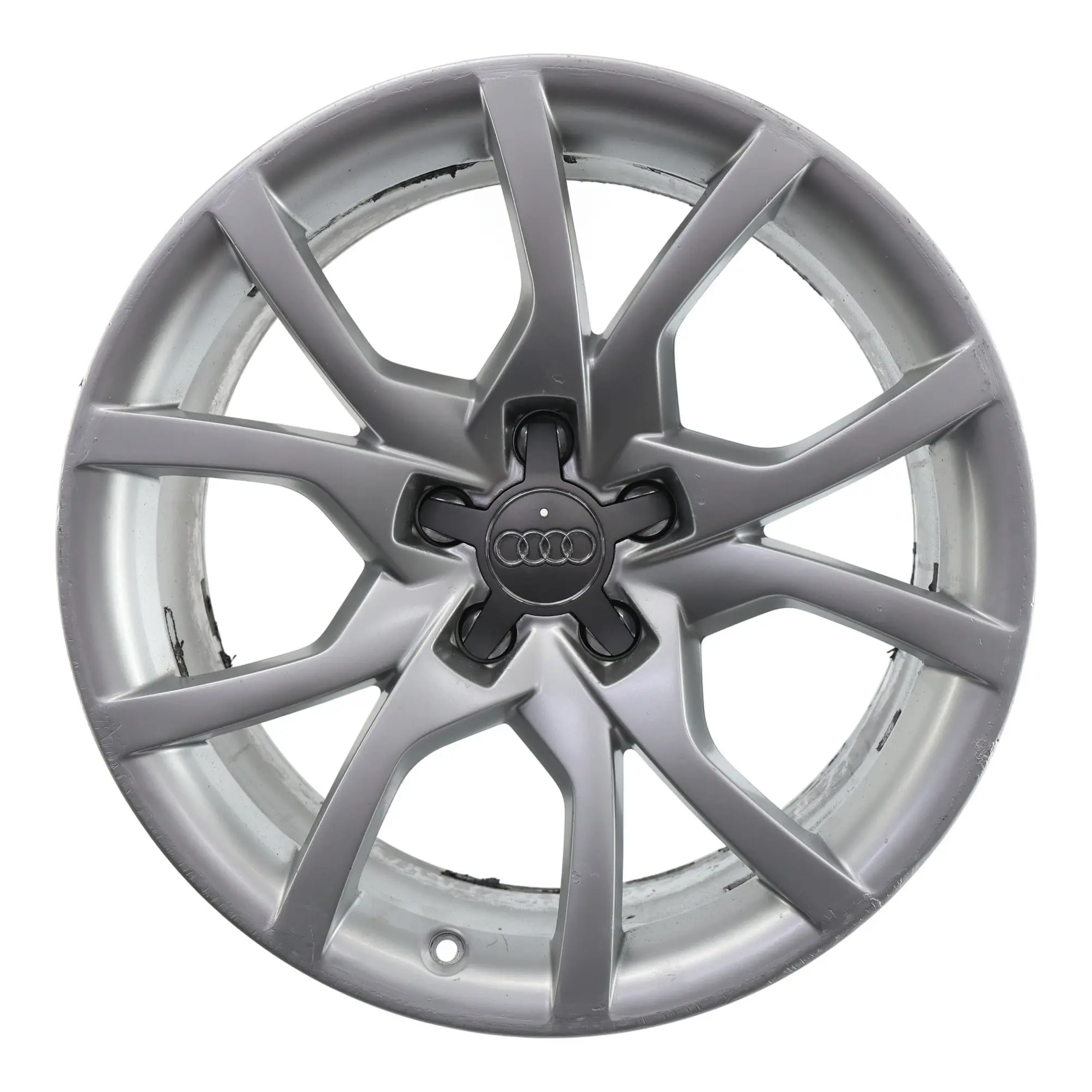 Audi A5 8T Wheel Rim Alloy Silver 18" 8.5J ET:29 Star Spoke 8T0601025E