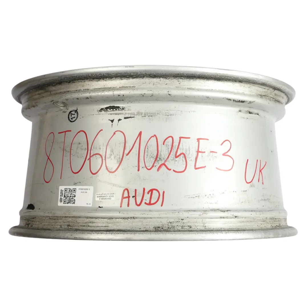 Audi A5 8T Wheel Rim Alloy Silver 18" 8.5J ET:29 Star Spoke - SKU 8T0601025E-3 - Part number 8T0601025E