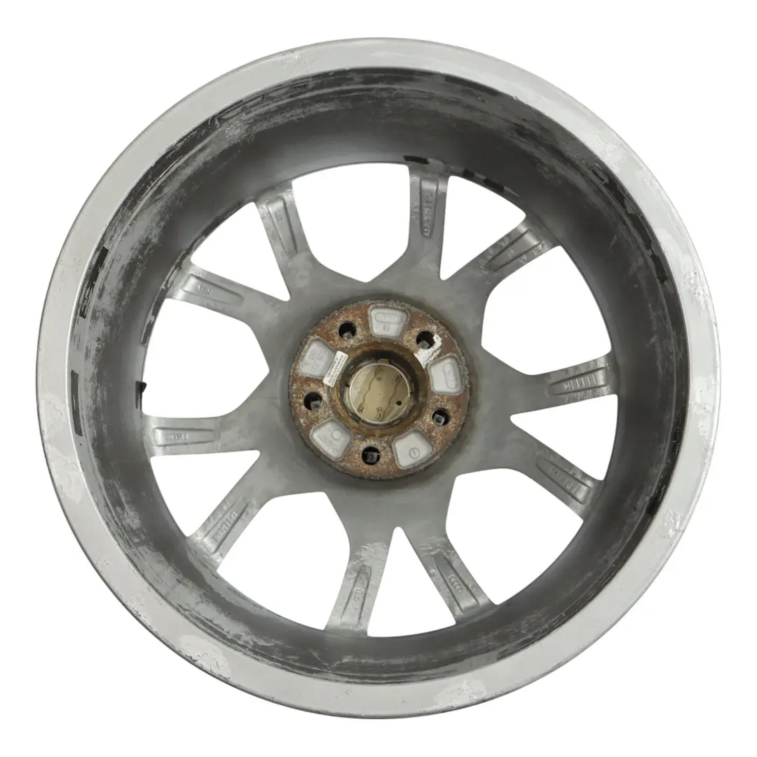 Rim Alloy Silver 18" 8.5J ET:29 Star Spoke to Audi A5 8T Wheel with Part number 8T0601025E Audi A5 8T Wheel Rim Alloy Silver 18" 8.5J ET:29 Star Spoke - SKU 8T0601025E-4 - Part number 8T0601025E