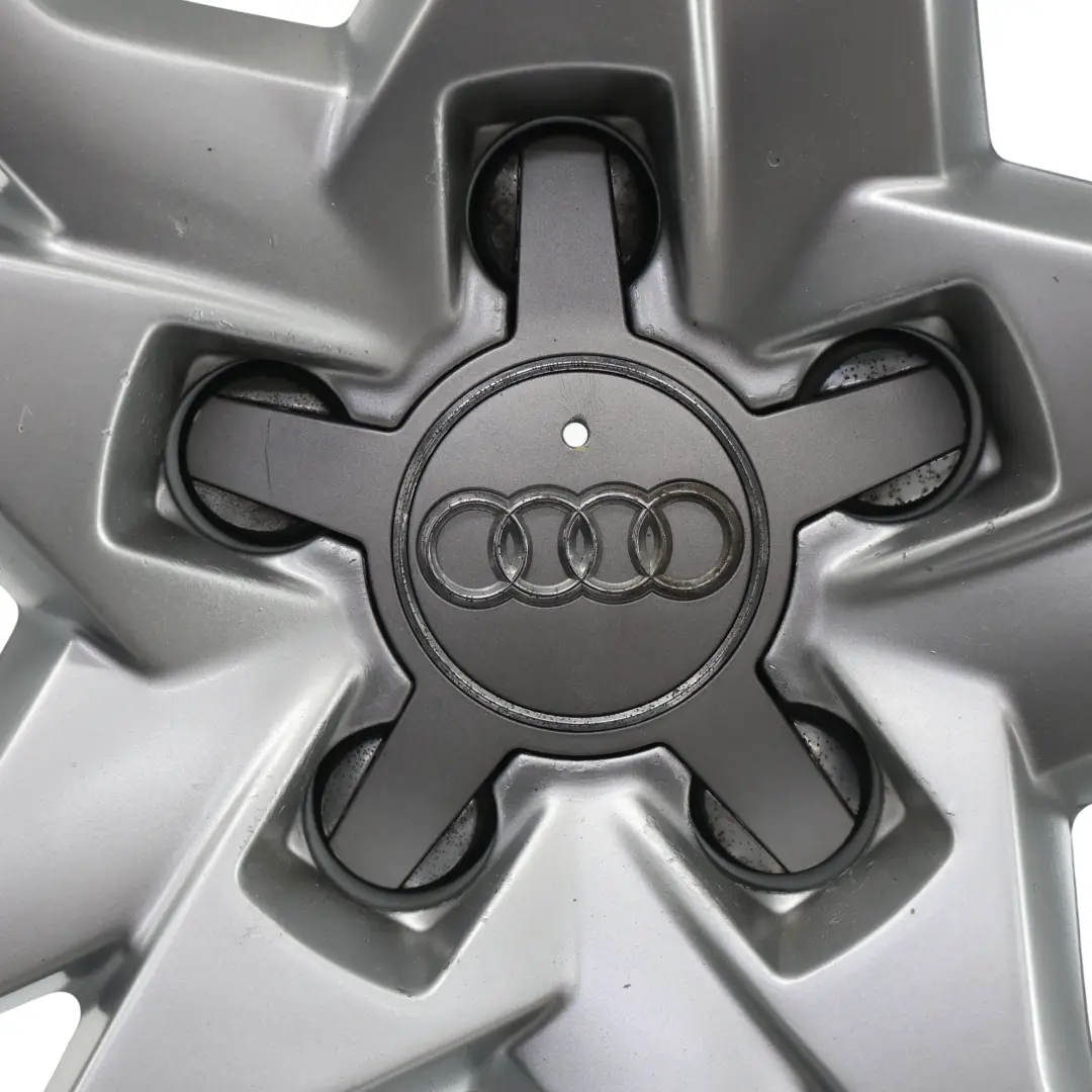 Rim Alloy Silver 18" 8.5J ET:29 Star Spoke to Audi A5 8T Wheel with Part number 8T0601025E Audi A5 8T Wheel Rim Alloy Silver 18" 8.5J ET:29 Star Spoke - SKU 8T0601025E-4 - Part number 8T0601025E