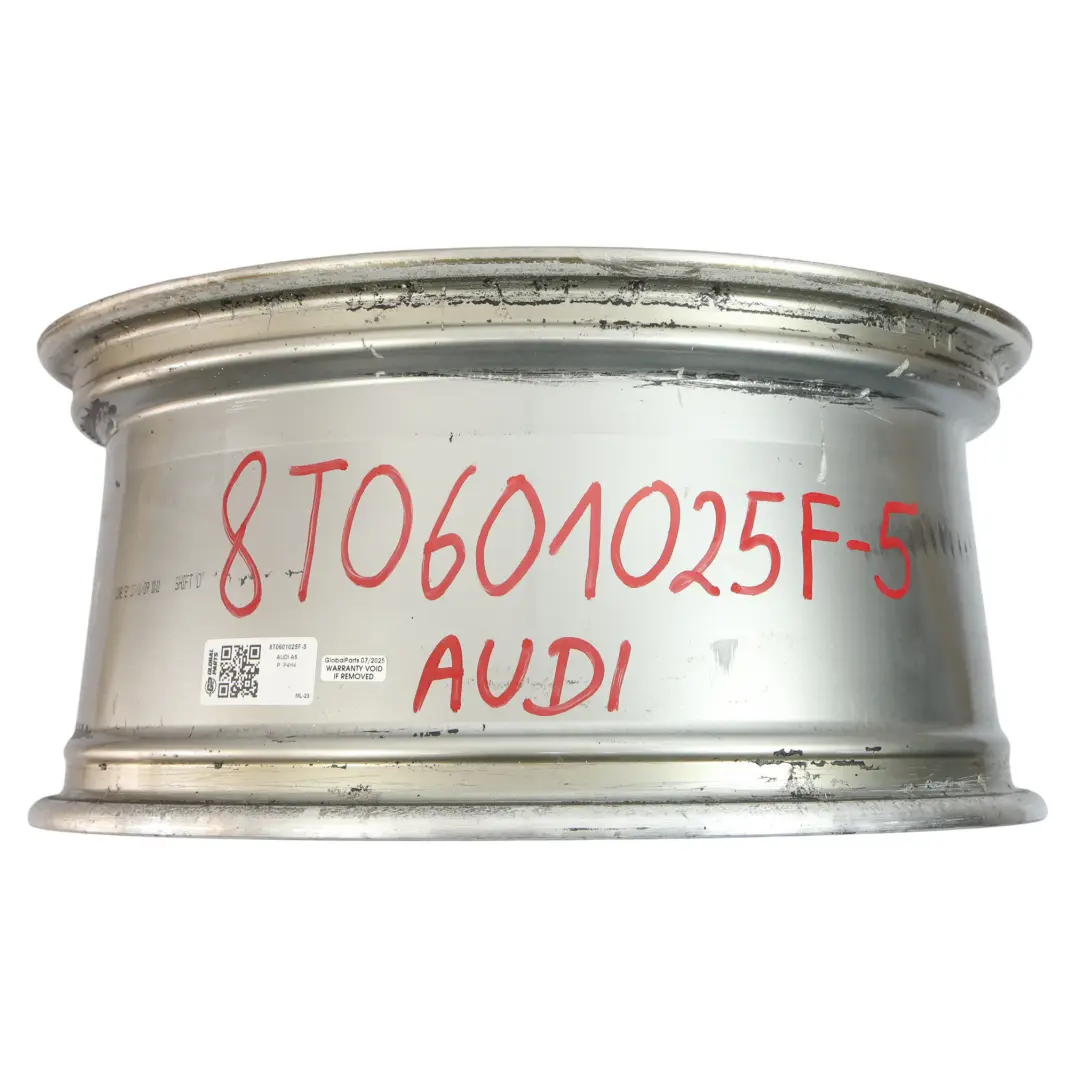 Audi A5 8T Jante Alliage Grise 19" 8.5J ET:32 Rayons En Étoile - SKU 8T0601025F-5 - Numéro de pièce 8T0601025F