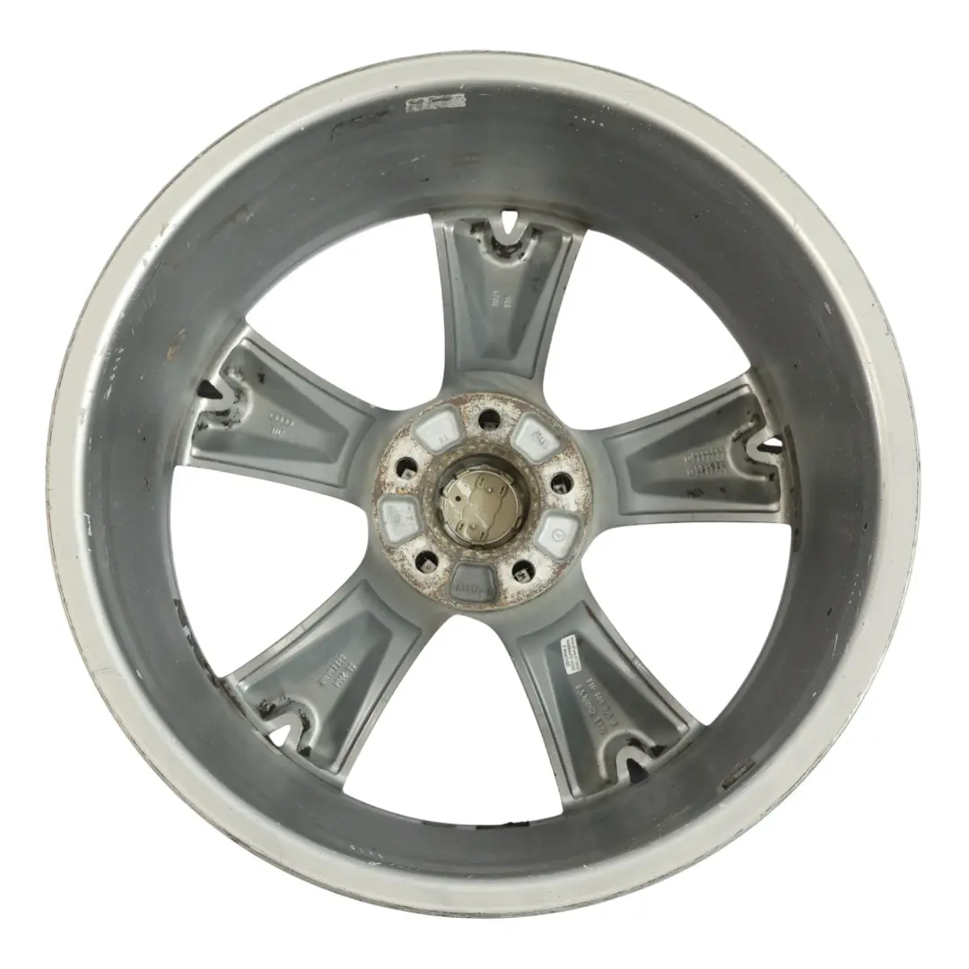 Audi A5 8T Jante Alliage Grise 19" 8.5J ET:32 Rayons En Étoile - SKU 8T0601025F-5 - Numéro de pièce 8T0601025F