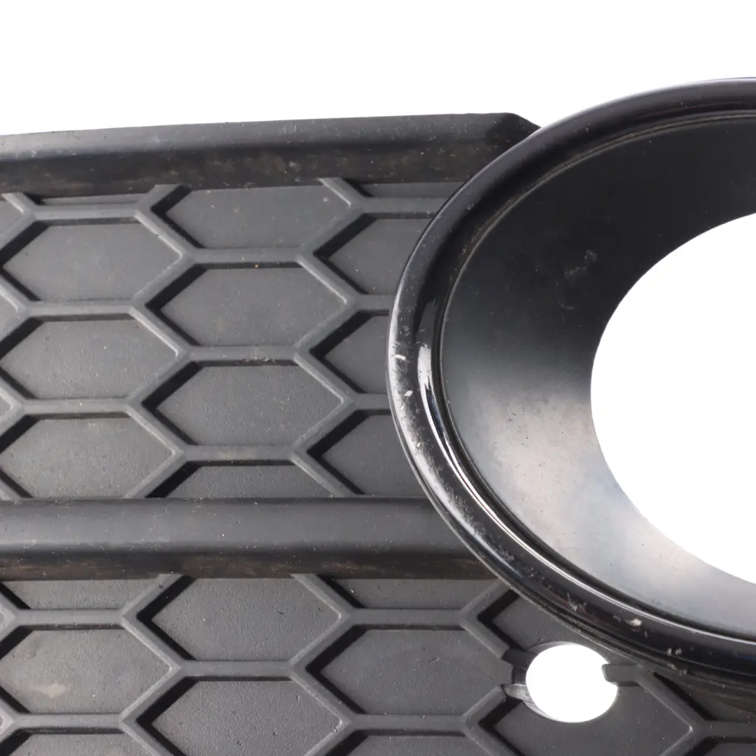 Fog Light Cover Front Bumper Left N/S Grid Grille Trim to Audi A5 8T with Part number 8T0807681 Audi A5 8T Fog Light Cover Front Bumper Left N/S Grid Grille Trim - SKU 8T0807681 - Part number 8T0807681