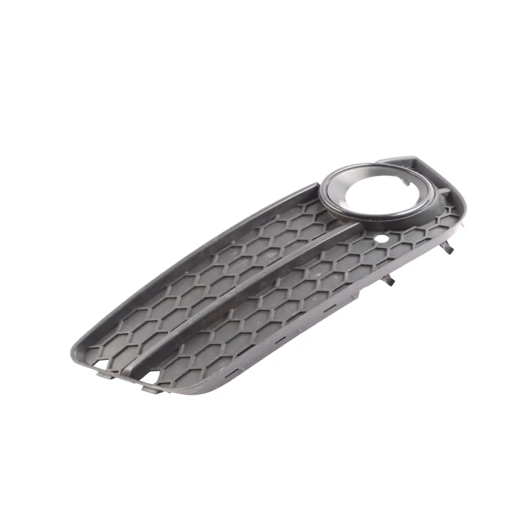 Fog Light Cover Front Bumper Left N/S Grid Grille Trim to Audi A5 8T with Part number 8T0807681 Audi A5 8T Fog Light Cover Front Bumper Left N/S Grid Grille Trim - SKU 8T0807681 - Part number 8T0807681